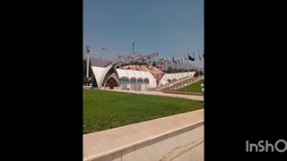 سایبان خیمه ای روفگاردن باغ رستوران،سقف خیمه ای محوطه کافه رستوران