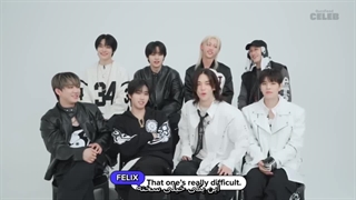 مصاحبه STRAY KIDS  با answers 30 question همراه زیرنویس فارسی چسبیده ♡♡