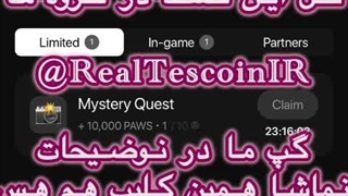 آموزش گرفتن تسک جمعه Mystery Quest paws 
