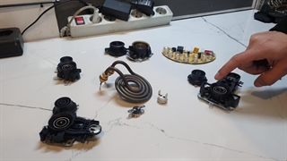 بررسی قطعات چای ساز