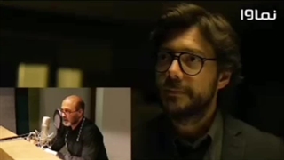 پشت صحنه دوبله سریال سرقت پول ، منوچهر زنده دل