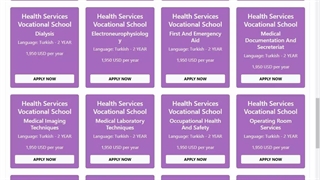 لیست رشته های دانشگاه نیشانتاشی شهریه 2025 | تحصیل در ترکیه