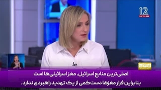 14031009: فرار مغزها تبدیل به یک تهدید وجودی برای اسرائیل شده!