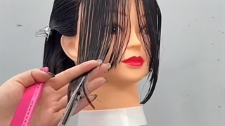 آموزش کوتاهی چتری پرده ای از سری آموزشهای کوتاهی آموزشگاه آرایشگری بانو نهال