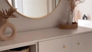 میز کنسول مدرن سفید