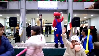 اجرای جشن افتتاحیه پاساژ توسط موسسه کاریزما