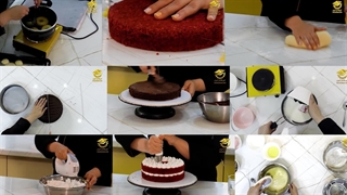 آموزش مجازی کیک کافه‌ای