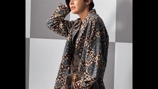 جیهوپ عضو بی تی اس در فشن شو برند Louis Vuitton در هفته مد پاریس