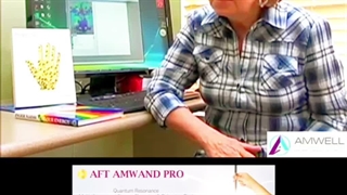 آزمون تاثیرگذاری قلم نانو اموند انرژی اسکالر بدن | AMEGA.IR