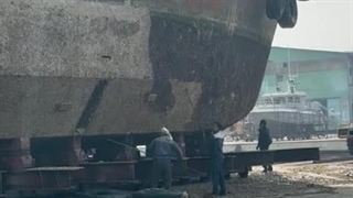 پروژه خزه تراشی شرکت آرین مارین