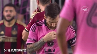 تمام56 گل و پاس گل مسی در اینترمیامی تا به الان