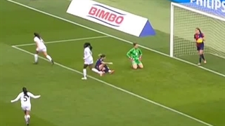 گل اول رئال به بارسا