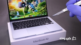 آنباکس مک بوک ایر M4 مدل 2025
