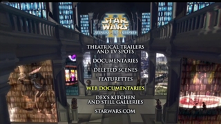 Star Wars: Episode II – Attack of the Clones (2002 DVD Menu Walkthrough) (Disc 2)