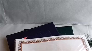 خرید جلد لوح تقدیر گالینگور | فولدر تقدیرنامه گالینگور