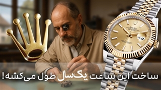 پشت پرده ساخت رولکس: از فلز خام تا شاهکاری بیزمان