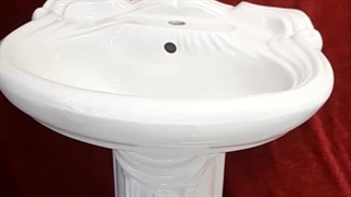 روشویی با پایه تندیس ۵۵ از برند نام آشنای چینی خزر