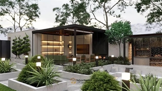 طراحی ویلا فلت | گروه معماری تهران گاردن