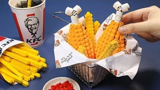 آشپزی با لگو : غذاهای برند kfc - موج کره ای