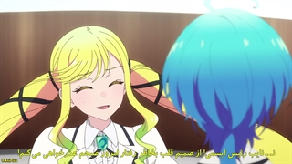 انیمه راک نجابت یک بانو است Rock wa Lady no Tashinami deshite قسمت 6