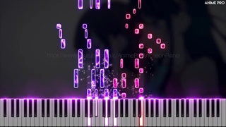 اوپنینگ اول انیمه oshi no ko با پیانو