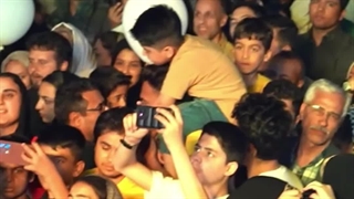 بزرگترین نورافشانی و آتش‌بازی تاریخ مشهد