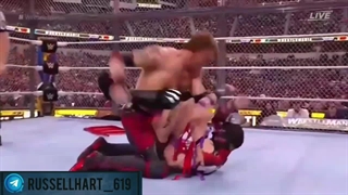 گزارش فارسی مسابقه دیمن بالرVSادج رسلمنیا39