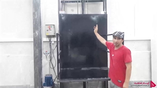 حمل بار روی دیوار با بالابر ۵۰۰ کیلویی