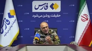 پهپاد هرمس که به منطقه نطنز نزدیک شده بود - سرتیپ جوکار