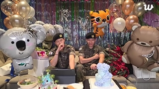 لایو بازگشت از سربازی نامجون و وی (تهیونگ) با زیرنویس فارسی  (درخواستی)