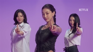 “Takedown” Official Lyric Video feat. Jeongyeon, Jihyo and Chaeyoung from TWICE - KPop Demon Hunters