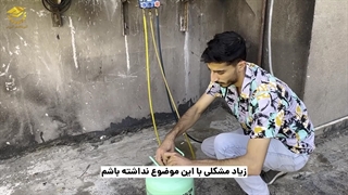 نظر فارغ التحصیل دوره نصب و تعمیر کولر گازی