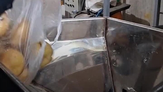 اسلایس سیب زمینی کمتر از ۱ ثانیه با دستگاه اسلایسر اسوه 09138900047