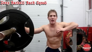 Deep Barbell Back Squat