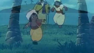 کارتون شب های عربی:ماجراهای سندباد ۱۹۷۵/۱۹۷۶-نهنگی بزرگی که یک یخچال قطبی را به شهر بغداد حمل می کند-قسمت بیست و ششم