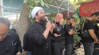 فیلم تشییع شهید جنگ 12 روزه شهید علی حکیمی - شهرک محلاتی مسجد ولیعصر