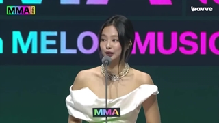 جنی برنده جایزه " Millions Top 10 " در مراسم MMA2025 شد ترجمه صحبت های جنی : ادامه کپشن