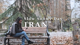 زندگی آرام در ایران برفی ☃️