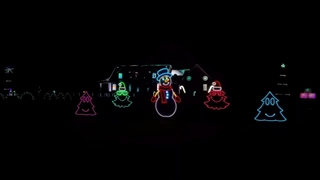 چراغانی های عجیب و غریب خانه ها