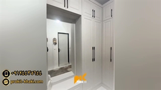 طراحی ورودی خانه با تمرکز بر نظم و سادگی