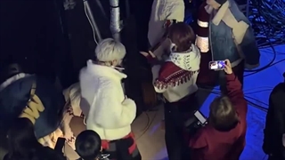 ری اکشن TWS به اجرای بیبی مانستر در SBS Gayo Daejeon 2025