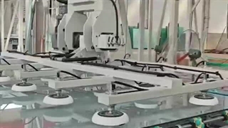 شیشه لمینت در کارخانه