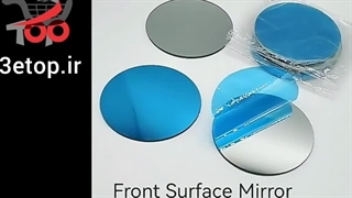 آینه نوری با بازتاب بالا، ساخته شده از شیشه نوری با پوشش آلومینیومی و تولید سفارشی سطح جلو