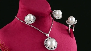 نیم ست مروارید یگانه بدون زنجیر