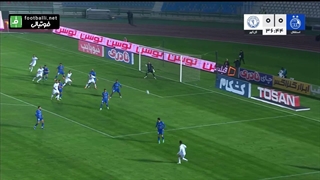 گل اول گل گهر سیرجان به استقلال (پوریا شهرآبادی)