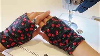 طرز تهیه دستکش بدون انگشت