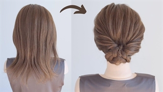 [آرایش آسان مو] مدل موی آسان برای موهای کوتاه تا متوسط