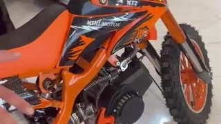 موتور کراس 50 سی سی نارنجی | اسپرت و پرانرژی، مناسب نوجوانان