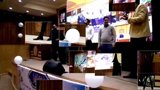 سامان طهرانی مجری و شومن در جشن ارگانی