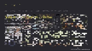 Villa interior design in Dubai